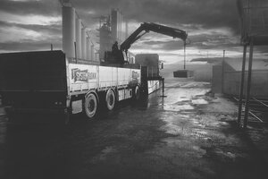 Recon mur montering svart hvit